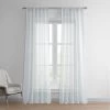 Aspen White Textured Faux Linen Sheer Curtain 2 Aspen White Textured Faux Linen Sheer Curtain -Chic Curtains Shop 1 054212e0 799f 446e 81f9 a70b4a1a6fb9