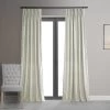 Porcelain White French Pleat Signature Velvet Blackout Curtain 2 Porcelain White French Pleat Signature Velvet Blackout Curtain -Chic Curtains Shop 1 243e46ef 6f37 468b 8429 2956a36f9aaf