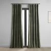 Midnight Pine Textured Dupioni Silk Curtain -Chic Curtains Shop 1 58e2289e f0dc 4671 95ea 07bd9cd1ede9