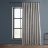 Clay Extra Wide Textured Faux Linen Room Darkening Curtain -Chic Curtains Shop 1 6488b50c 2f14 49be bd11 9b4bb720d574