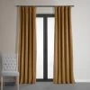 Gamboge Gold Signature Velvet Room Darkening Curtain Pair (2 Panels) -Chic Curtains Shop 1 74d95f01 a2ef 4e12 876a d8246d5b1c7a