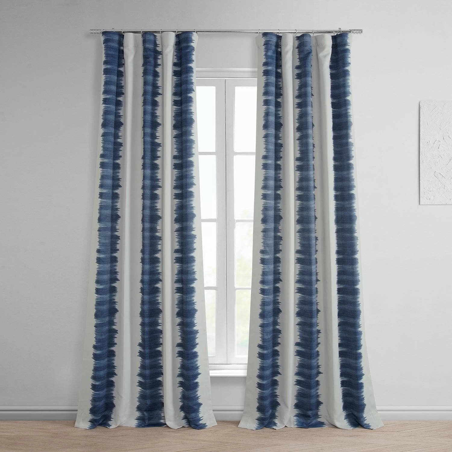 Flambe Blue Room Darkening Curtain 3 Flambe Blue Room Darkening Curtain