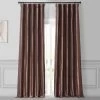 Copper Brown Solid Faux Silk Taffeta Curtain -Chic Curtains Shop 1 c5315af0 af30 4d9c af97 6fc59a6dc1d8