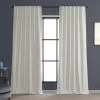 Off White Performance Linen Hotel Blackout Curtain