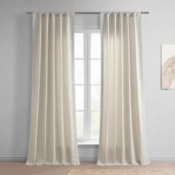 Maidstone Modern Hampton Textured Cotton Curtain