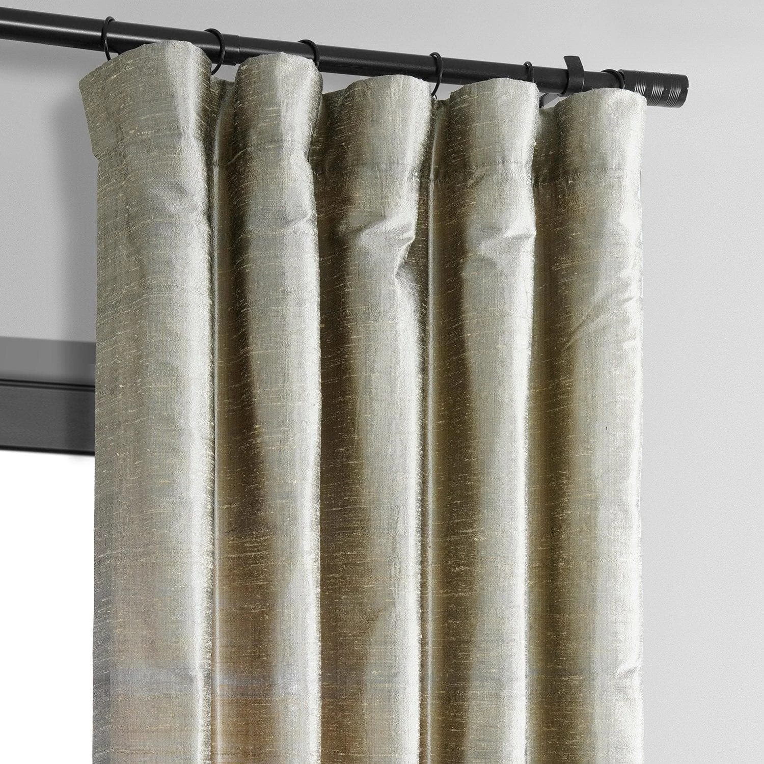 Cashmere Textured Dupioni Silk Curtain 4 Cashmere Textured Dupioni Silk Curtain - Image 2