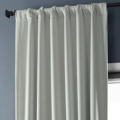 Oyster Textured Faux Linen Room Darkening Curtain 11 Oyster Textured Faux Linen Room Darkening Curtain -Chic Curtains Shop 3