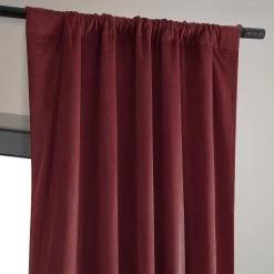 Dark Amaranth Signature Velvet Room Darkening Curtain Pair (2 Panels) 11 Dark Amaranth Signature Velvet Room Darkening Curtain Pair (2 Panels) -Chic Curtains Shop 3 03798e46 c66f 46ca bb38 378fa546f277