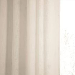 Cotton Seed Grommet Textured Faux Linen Sheer Curtain -Chic Curtains Shop 3 1c2001cf 64c9 4e4c 8381 359fadc85315