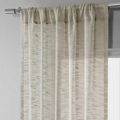 Natural Open Weave Linen Blend Sheer Curtain -Chic Curtains Shop 3 29b25452 cd98 4e4d 8877 1a7033ea949f