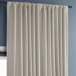 Birch Extra Wide Textured Faux Linen Room Darkening Curtain -Chic Curtains Shop 3 33d0e6a1 5a70 4078 b644 a3330a9fddfc