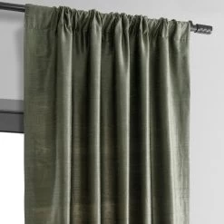 Midnight Pine Textured Dupioni Silk Curtain -Chic Curtains Shop 3 44d3f8f6 1ddf 4153 aafb 6b9106eeab88