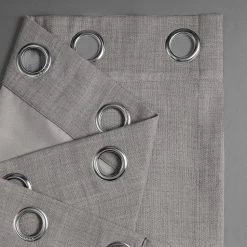 Clay Grommet Textured Faux Linen Room Darkening Curtain 10 Clay Grommet Textured Faux Linen Room Darkening Curtain -Chic Curtains Shop 3 47cf9eb2 420b 4162 b743 1bd9b9e468db