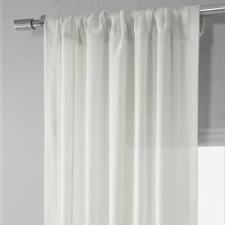 Aruba Cream Striped Linen Sheer Curtain -Chic Curtains Shop 3 5521892a 0eb7 47b3 8999 aa482f1513eb