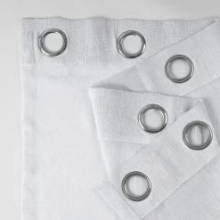 Aspen White Grommet Textured Faux Linen Sheer Curtain 10 Aspen White Grommet Textured Faux Linen Sheer Curtain -Chic Curtains Shop 3 6b03f9cc a25f 4f36 a06f 4ea8bad22c23