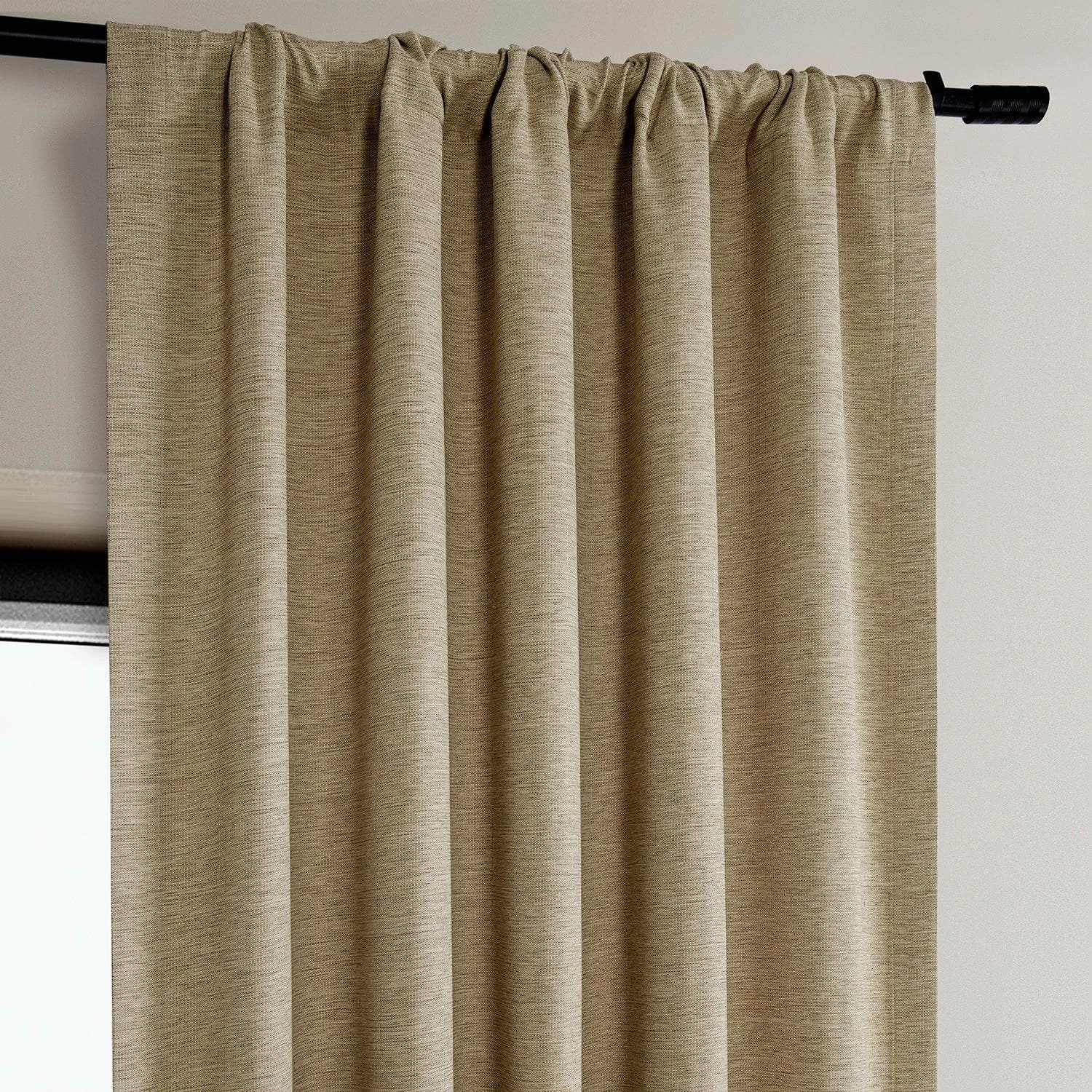Ginger Textured Bellino Room Darkening Curtain 5 Ginger Textured Bellino Room Darkening Curtain - Image 3