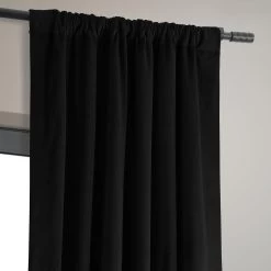 Deep Cerulean Signature Velvet Room Darkening Curtain Pair (2 Panels) -Chic Curtains Shop 3 fc420ef6 45cc 4677 9d18 0976cb148de6