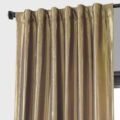 Gold Nugget Faux Silk Taffeta Blackout Curtain 10 Gold Nugget Faux Silk Taffeta Blackout Curtain -Chic Curtains Shop 4 0546f524 fa68 4298 90d9 6b93a30384c1