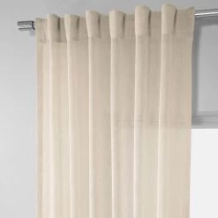 Cotton Seed Textured Faux Linen Sheer Curtain 11 Cotton Seed Textured Faux Linen Sheer Curtain -Chic Curtains Shop 4 18c92121 2bbb 4fd6 a953 3c9da9cf2c4f