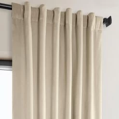 Angora Beige Signature Plush Velvet Hotel Blackout Curtain -Chic Curtains Shop 4 1e31c34d 3718 4340 a4d8 639b52fd0b0f