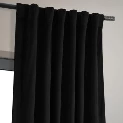 Deep Cerulean Signature Velvet Room Darkening Curtain Pair (2 Panels) -Chic Curtains Shop 4 2b936010 fd1d 4f73 b92b f67b74bc4c97