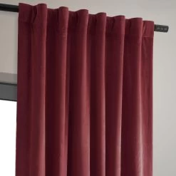 Dark Amaranth Signature Velvet Room Darkening Curtain Pair (2 Panels) 10 Dark Amaranth Signature Velvet Room Darkening Curtain Pair (2 Panels) -Chic Curtains Shop 4 816a689f 95fe 4b20 b01a f1c9899b222b