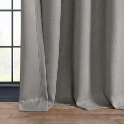 Clay Grommet Textured Faux Linen Room Darkening Curtain 11 Clay Grommet Textured Faux Linen Room Darkening Curtain -Chic Curtains Shop 4 8d320844 c349 4da4 abc5 a81ef572d581