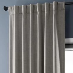 Clay Textured Faux Linen Room Darkening Curtain 10 Clay Textured Faux Linen Room Darkening Curtain -Chic Curtains Shop 4 a1354b77 16ad 4a4f 80c4 c363def6d5f2