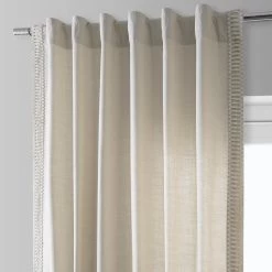 Maidstone Modern Hampton Textured Cotton Curtain -Chic Curtains Shop 4 d3765a05 3afb 4989 97c5 a909824b32a9