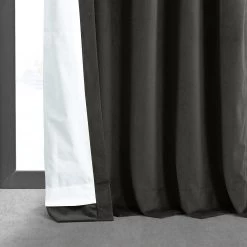 Colbalt Grey Signature Velvet Room Darkening Curtain Pair (2 Panels) 12 Colbalt Grey Signature Velvet Room Darkening Curtain Pair (2 Panels) -Chic Curtains Shop 5 2e4ade77 1089 46ad 8f90 8348af8e4619