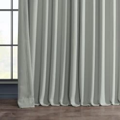 Oyster Extra Wide Textured Faux Linen Room Darkening Curtain -Chic Curtains Shop 5 3079ff09 025f 438b 9549 1cb9af55199d