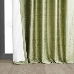 Paradise Green Textured Dupioni Silk Curtain -Chic Curtains Shop 5 3490d2bd 45f7 45ba bf31 34c22a1d50f8