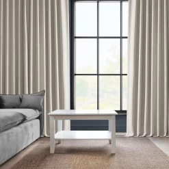 Birch Grommet Textured Faux Linen Room Darkening Curtain 12 Birch Grommet Textured Faux Linen Room Darkening Curtain -Chic Curtains Shop 5 6eee0282 07b7 4b03 bc74 93b28f685b94