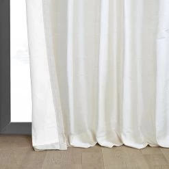 Lily White Textured Dupioni Silk Curtain 12 Lily White Textured Dupioni Silk Curtain -Chic Curtains Shop 5 b31e1465 afbc 4a75 a02e 7ee9250915a5