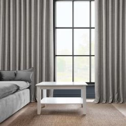 Clay Grommet Textured Faux Linen Room Darkening Curtain 12 Clay Grommet Textured Faux Linen Room Darkening Curtain -Chic Curtains Shop 5 baedfffb 121c 42d8 a3df 317127ce8ac0