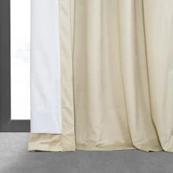 Alabaster Beige French Pleat Signature Velvet Blackout Curtain -Chic Curtains Shop 5 e9dd186d d6f8 4d6f a43c 88bfa466353d