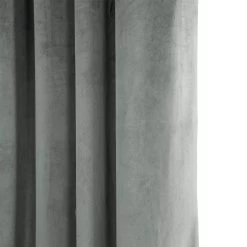 Silver Grey French Pleat Signature Velvet Blackout Curtain -Chic Curtains Shop 5 f8890328 ce47 4fc7 b6bc 268e323b6757