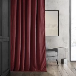 Dark Amaranth Signature Velvet Room Darkening Curtain Pair (2 Panels) 13 Dark Amaranth Signature Velvet Room Darkening Curtain Pair (2 Panels) -Chic Curtains Shop 6 128e1324 3c6e 4c5d 8eee 75b03fccedf3