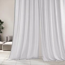 Purity White Deluxe French Linen Curtain 12 Purity White Deluxe French Linen Curtain -Chic Curtains Shop 6 62067939 f932 4159 8d40 d82ef2bce547