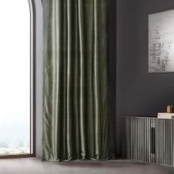 Midnight Pine Textured Dupioni Silk Curtain -Chic Curtains Shop 6 76f26221 1875 4ddb aca9 e09c502efdc9