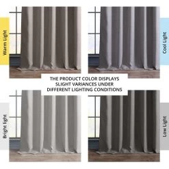 Clay Textured Faux Linen Room Darkening Curtain 13 Clay Textured Faux Linen Room Darkening Curtain -Chic Curtains Shop 6 9603be18 ecce 465c ab9a 82a122d82f6d