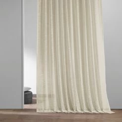 Cream Open Weave Linen Blend Sheer Curtain 13 Cream Open Weave Linen Blend Sheer Curtain -Chic Curtains Shop 6 af175452 5cb7 4384 99c4 504342d823fc