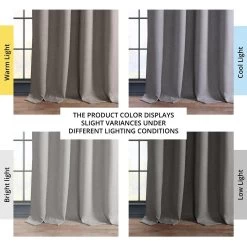 Clay Grommet Textured Faux Linen Room Darkening Curtain 13 Clay Grommet Textured Faux Linen Room Darkening Curtain -Chic Curtains Shop 6 ecb2a134 d04b 4c2b 9b91 ef3a567b4efc