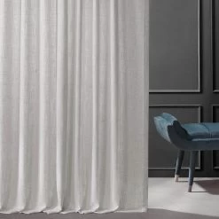 Bliss White Belga Faux Linen Curtain 13 Bliss White Belga Faux Linen Curtain -Chic Curtains Shop BFLN 2051 66723 1