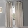 Mod Beige Belga Faux Linen Curtain -Chic Curtains Shop BFLN 2055 66728