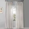Coconut Cream Belga Faux Linen Curtain 1 Coconut Cream Belga Faux Linen Curtain -Chic Curtains Shop BFLN 2056 66729