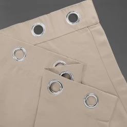 Eggnog Extra Wide Grommet Room Darkening Curtain 9 Eggnog Extra Wide Grommet Room Darkening Curtain -Chic Curtains Shop BOCH 120601 GRDW 23449 2