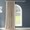 Classic Taupe Extra Wide Room Darkening Curtain -Chic Curtains Shop BOCH 151304 DW 39883