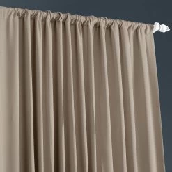 Classic Taupe Extra Wide Room Darkening Curtain 9 Classic Taupe Extra Wide Room Darkening Curtain -Chic Curtains Shop BOCH 151304 DW 39883 1