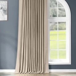 Classic Taupe Extra Wide Room Darkening Curtain 11 Classic Taupe Extra Wide Room Darkening Curtain -Chic Curtains Shop BOCH 151304 DW 39883 3